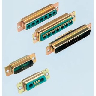 Amphenol Communications Solutions DMW 11 Way Straight Panel Mount Female D-Sub Connector DAM11W1SN