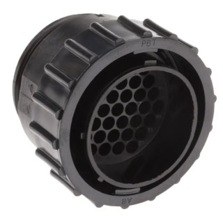 TE Connectivity Circular Connector 37 Contacts Cable Standard Plug Male CPC Series 206305-1