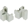 HARTING Fixing Bracket for DIN 41612 Connector Series 09 06 Thermoplastic Grey 09060009907