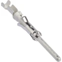TE Connectivity Male Crimp Circular Connector Contact, Contact Size 16 mm, Wire Size 20AWG, 24 AWG, 13A Current 163086-1