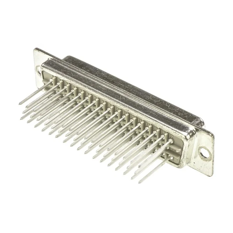 HARTING D-Sub Connector Panel Mount Female 50 Contacts 2.76 mm Pitch Metal Housing 1kV 7.5A 09670504707