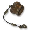 Souriau Sunbank by Eaton Circular Connector Male Dust Cap Metal Shell Size 12 MIL-C-26482 G Series I 850004B