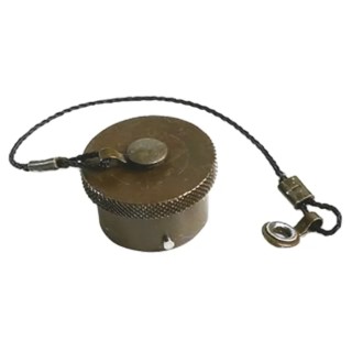 Souriau Sunbank by Eaton 851 MIL-C-26482 G Series I Male Dust Cap, Shell Size 10, Metal 850003B