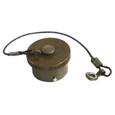 Souriau Sunbank by Eaton 851 MIL-C-26482 G Series I Male Dust Cap, Shell Size 10, Metal 850003B