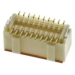 Molex Pico-Clasp Series Straight Surface PCB Header 20 Contacts 2 Row 1 mm Pitch 50V 1A 501190-2017