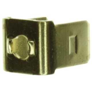 Keystone PC QUICK-FIT Uninsulated Male Spade Connector, Crimp Termination, 6.4 x 0.81 mm Tab Size 1257