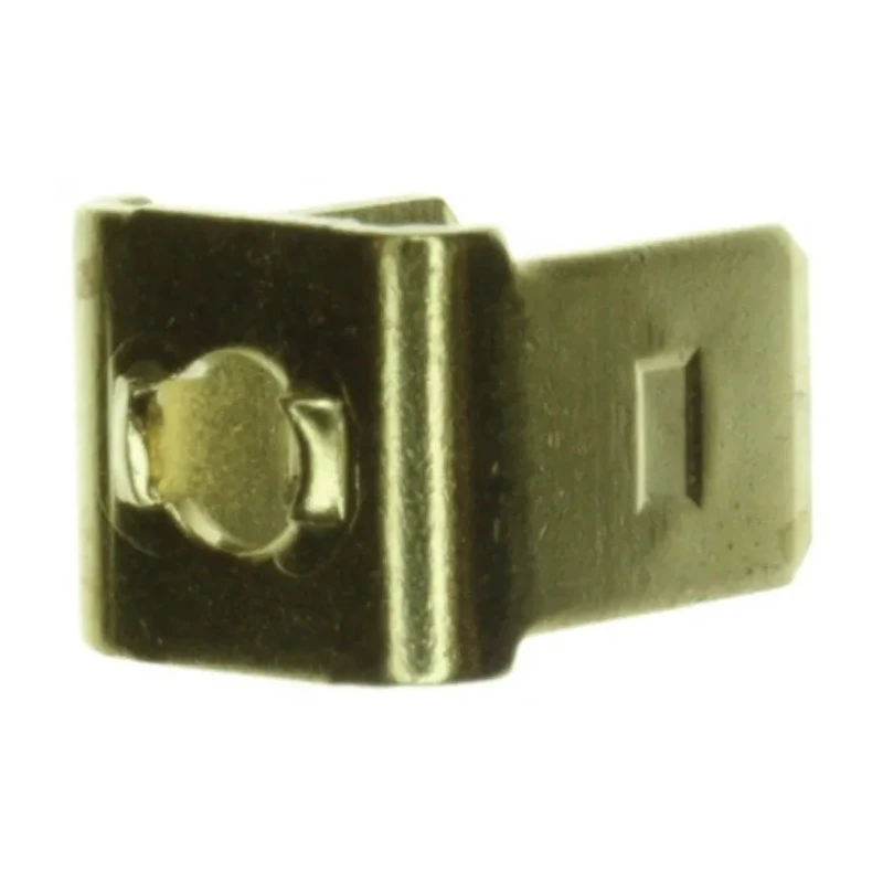 Keystone PC QUICK-FIT Uninsulated Male Spade Connector, Crimp Termination, 6.4 x 0.81 mm Tab Size 1257