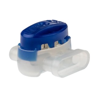 3M Scotchlok Pigtail Wire Splice Connector Blue Insulated Tin 22 AWG Overall Length 24.1mm SCOTCHLOK 314