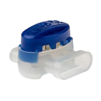 3M Scotchlok Pigtail Wire Splice Connector Blue Insulated Tin 22 AWG Overall Length 24.1mm SCOTCHLOK 314