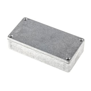 RS PRO Shielded Die Cast Aluminium Enclosure IP54 24.5 mm x 101 mm x 50 mm IP54