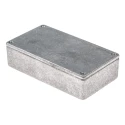 RS PRO Silver Lid Shielded Die Cast Aluminium Enclosure IP54 30.5 mm x 112 mm x 62 mm IP54