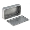 RS PRO Silver Lid Shielded Die Cast Aluminium Enclosure IP54 30.5 mm x 112 mm x 62 mm IP54