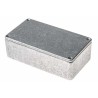 RS PRO Silver Silver Lid Die Cast Aluminium Shielded General Purpose Enclosure IP54 39.8 mm x 120 mm x 65.5 mm IP54