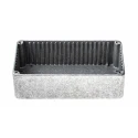 RS PRO Silver Silver Lid Die Cast Aluminium Shielded General Purpose Enclosure IP54 39.8 mm x 120 mm x 65.5 mm IP54