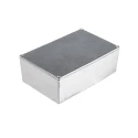 RS PRO Silver Die Cast Aluminium Enclosure, IP54, 49.8 mm x 152 mm x 82 mm IP54