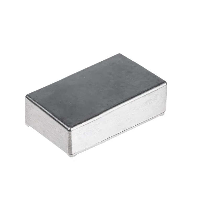 RS PRO Silver Die Cast Aluminium Enclosure, IP54, 49.8 mm x 152 mm x 82 mm IP54