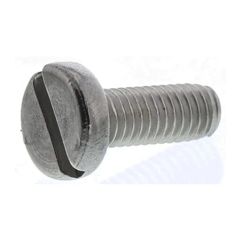 RS PRO Slot Pan Stainless Steel Machine Screw 8 mm M3 189-305