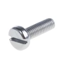 RS PRO Slot Pan Head Stainless Steel Machine Screw M3 Thread 10 mm Length 189-311