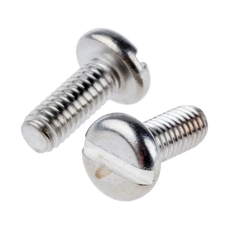 RS PRO Slot Pan Stainless Steel Machine Screw 10 mm M4 189-377
