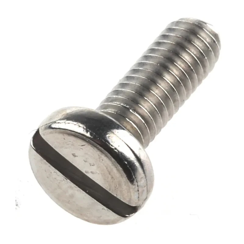 RS PRO Slot Pan Stainless Steel Machine Screw 12 mm M4 189-383