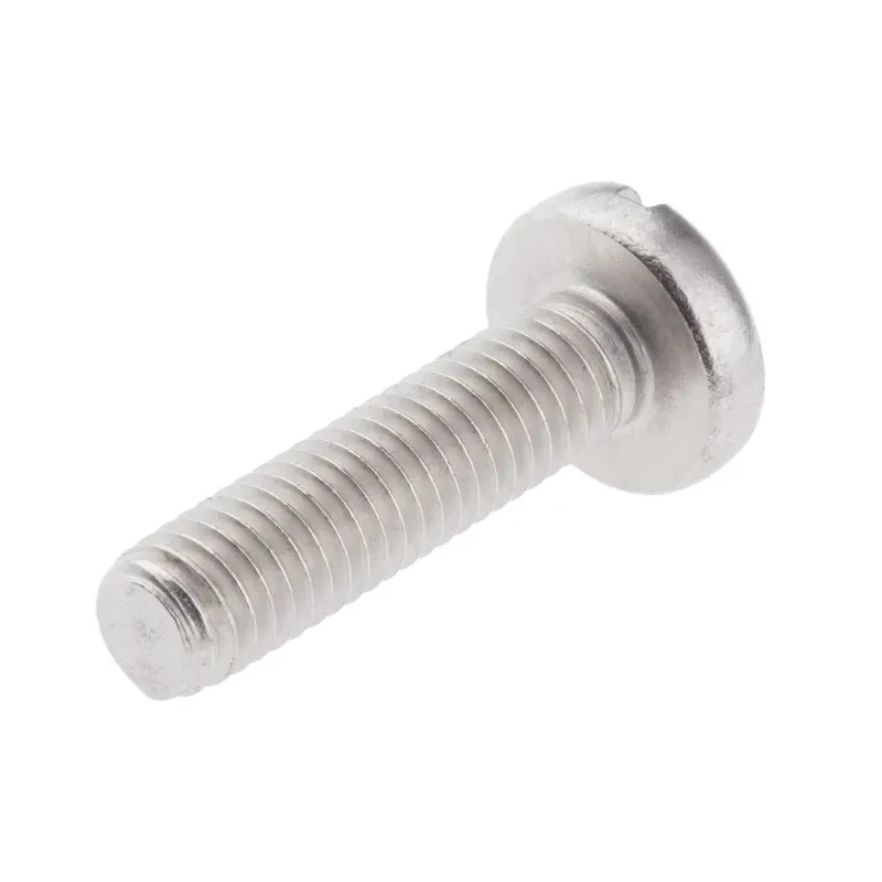RS PRO Slot Pan Stainless Steel Machine Screw 20 mm M5 189-478