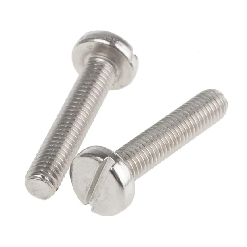 RS PRO Slot Pan Stainless Steel Machine Screw M5 25mm Plain Finish A2 Grade 189-484