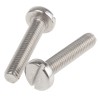 RS PRO Slot Pan Stainless Steel Machine Screw M5 25mm Plain Finish A2 Grade 189-484