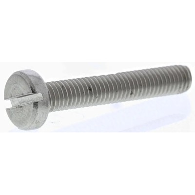 RS PRO Slot Pan Stainless Steel Machine Screw M5 Thread 30 mm Length A2 Grade 189-490