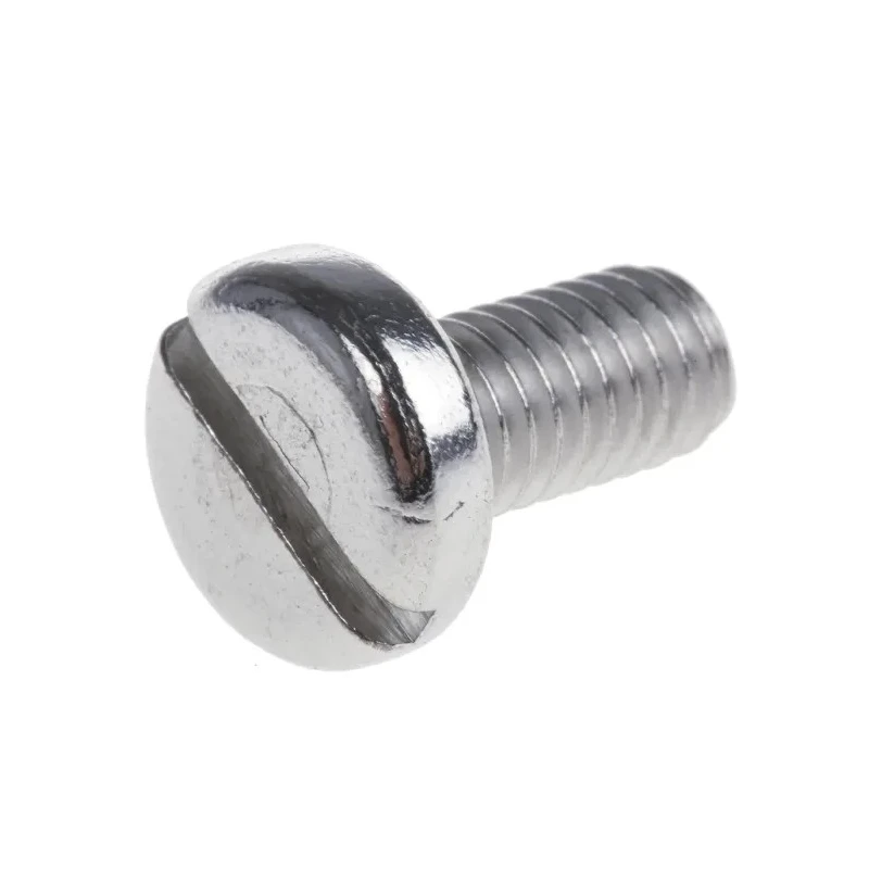RS PRO Slot Pan Stainless Steel Machine Screw 12 mm M6 189-513