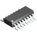 Isocom DC Input 4-Channel Surface Mount Optocoupler, 16-Pin 1.4V Forward Voltage IS2801-4