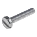 RS PRO Slot Pan Stainless Steel Machine Screw M6 Thread 30mm Length 189-557