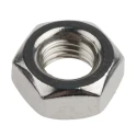 RS PRO Plain Stainless Steel Hex Nut M10, DIN 934 189-614
