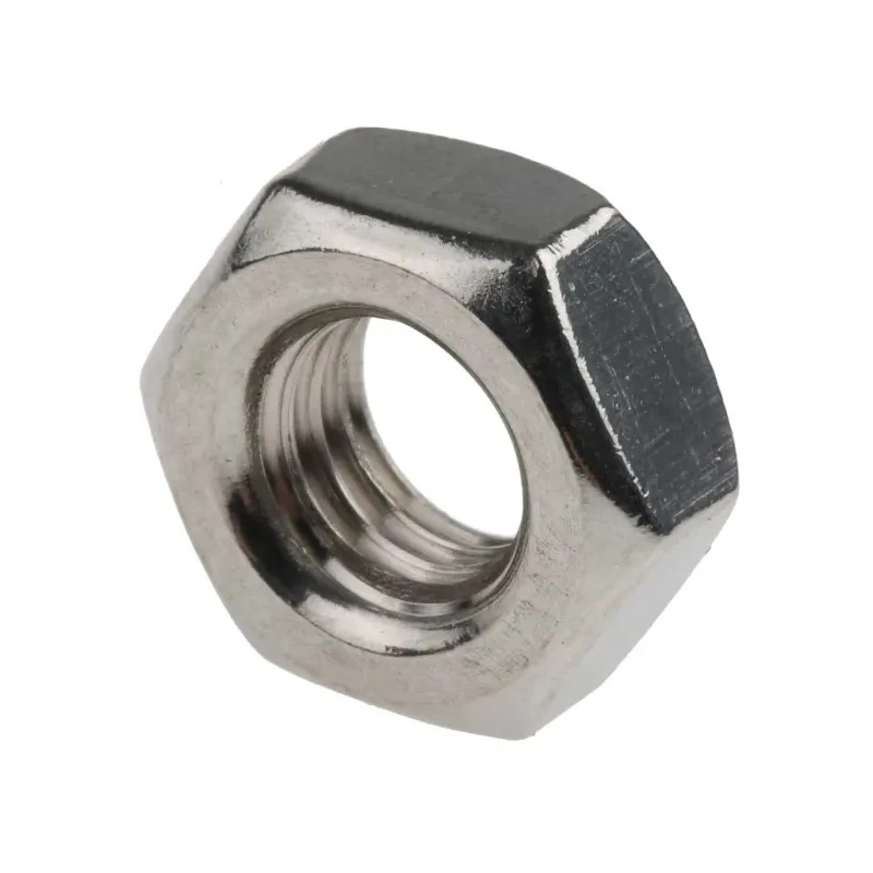 RS PRO Plain Stainless Steel Hex Nut M10, DIN 934 189-614