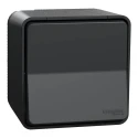 Schneider Electric Mureva Styl Series Light Switch, Silicone Polymer Push Button, Flush Surface Mount, 76 mm MUR35026