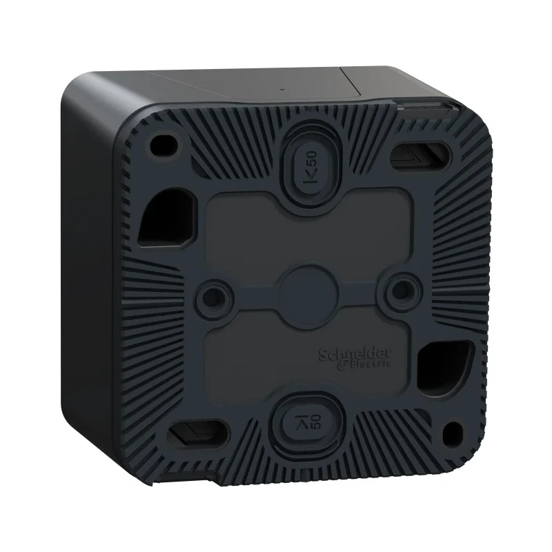 Schneider Electric Mureva Styl Series Light Switch, Silicone Polymer Push Button, Flush Surface Mount, 76 mm MUR35026