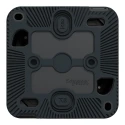 Schneider Electric Mureva Styl Series Light Switch, Silicone Polymer Push Button, Flush Surface Mount, 76 mm MUR35026
