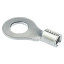 TE Connectivity STRATO-THERM Uninsulated Ring Terminal M6 Stud Size 12 AWG to 10 AWG Copper Nickel Plated 323063
