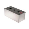 RS PRO Stainless Steel Push Button Enclosure 3 Hole 22 mm Diameter United Kingdom 100mm x 85mm x 220mm IP66 IP69K UL 161-1523