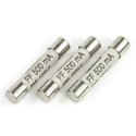 RS PRO 500mA 1kV Multimeter Fuse 6.3 mm Diameter 32 mm Length 50kA Breaking Capacity 161-1530