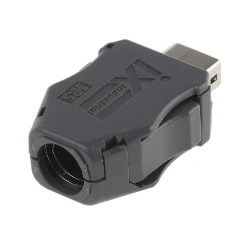 Hirose IX Industrial Series IX Industrial Connector Male Cable Shielded Straight 1 Port 10 Way IX40G-A-10S-CV(7.0)
