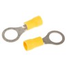 TE Connectivity PIDG Insulated Ring Terminal M8 Stud Size 12 AWG 10 AWG Wire Size Yellow 35111