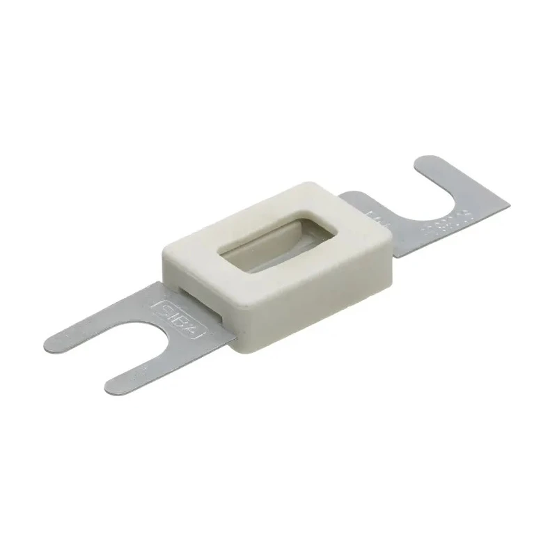 SIBA 80A White Car Fuse 80V DC, Virtual Pre-Arcing Time, SBS Series, DIN Standards, Model 9005805.80