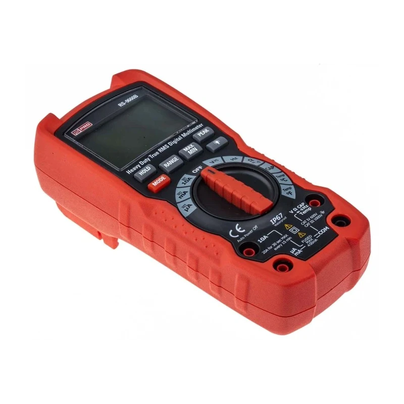 RS PRO Handheld Multimeter True RMS 10 A AC, 10 A DC, 1 kV AC RS-9660B