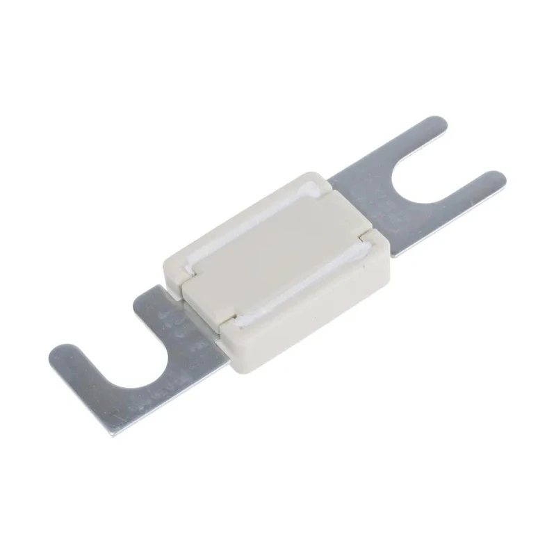 SIBA Car Fuse 100A, White, 80V DC SBS Series, DIN 43560 Part 1, DIN 72581/2, Model 9005805.100