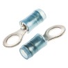 TE Connectivity PIDG Insulated Ring Terminal M5 Stud Size 16 AWG 14 AWG Wire Size Blue 130090
