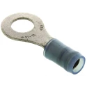 TE Connectivity PIDG Insulated Ring Terminal M6 Stud Size 16 AWG to 14 AWG Wire Size Blue 130114