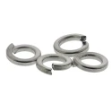 RS PRO Stainless Steel Plain Lock Washers M4 16mm External Diameter 1.20mm Thickness DIN 7980 189-692