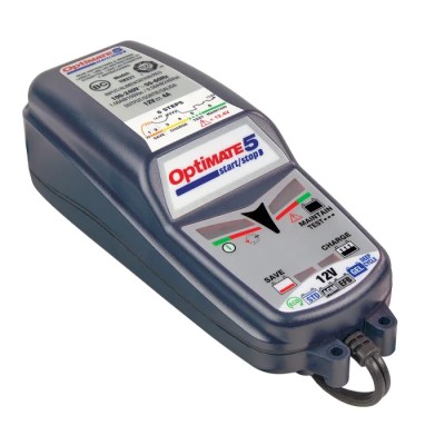 TecMate Automotive 6-Step 12V Lead Acid Battery Charger 4A with UK Plug TM232