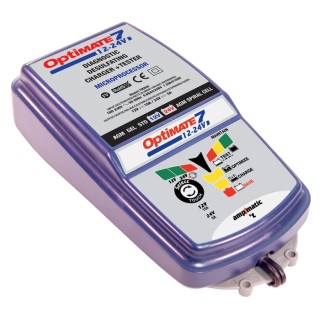 TecMate Automotive 12V/24V Lead Acid Battery Charger 10A with UK Plug TM262
