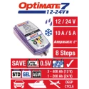 TecMate Automotive 12V/24V Lead Acid Battery Charger 10A with UK Plug TM262